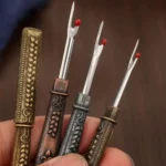 1Pc Multifunctional Thread Cutter Vintage Seam Ripper Sewing Seam Ripper Thread Remover With Cover Sewing Tools Accessories