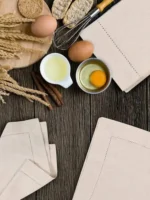 12pcs Table Napkins Wedding Party Dinner Table White Cloth Napkin Restaurant Home Napkins Cotton Linen Handkerchie 4 Size