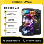 World Premiere DOOGEE V40 5G Rugged Phone 12GB 512GB Gaming Smartphone Dimensity 7300 6.78"120Hz Display 108MP Al Camera NFC