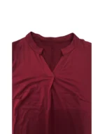 2025 Cross-border European and American Summer New Foreign Trade Loose Lotus Leaf Sleeve Women's V-neck Dress - Image 3