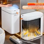 JOYBOS Smart Sensor Trash Can With Auto Adsorption Bag Rechargeable Garbage Trash Can For Home Toilet Living Room Household - Image 5