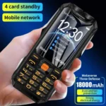 YEEMI Q9 GSM 4G Rugged Network Mobile Phone 2 SIM Cards Rugged Bar Cellphone 3.5Inch HD Display Big Battery Loud Voice Celulares - Image 4
