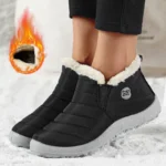 Boots Woman Snow New Women Shoes Slip On Ladies Shoes Plus Size Unisex Waterproof Ankle Boots Fur Botas Mujer Boots Women