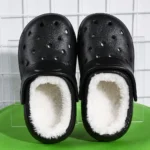 Winter Children's Slippers Comfortable DIY Fashionable Hollow-out Breathable Suitable Leisure Outdoor Walking Travel Bathroom