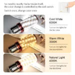 10PCS E27 LED Corn lamp 3W 6W 9W 12W 15W SMD2835 E14 LED Candle Bulb AC85-265V Chandelier Candle LED Light For Home Decoration - Image 3
