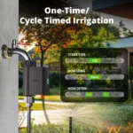 SONOFF SWV SONOFF Water Valve SWV-BSP IP55 Irrigation System Setting Controller Home Automate Compatible with Alexa Google - Image 4