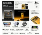 World Premiere DOOGEE S200 X 5G Rugged Phone 12+512GB Smartphone 6.72” FHD+120Hz IPS screen Dimensity 7050 10100mAh battery 33W - Image 2
