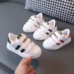 Children's Sneakers Kids Fashion Design White Non-slip Casual Shoes Boys Girls Hook Breathable Sneakers Toddler Outdoor Shoes - Image 6