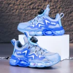 Childrens Sneakers Casual Mesh Breathable Flat Walking Shoes Fashion 2024 Trendy Girls Tennis Shoes Kids Sports Shoes for Boy - Image 3