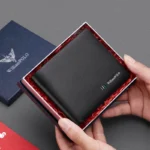 Genuine leather men short Wallet Large-capacity card holder men leather anti-degaussing multi-card wallet long multi-function - Image 3