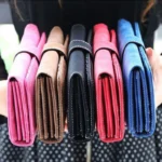 New Women's Wallet Matte Retro Clutch Soft Leather Multifunctional Buckle Long Wallets - Image 4