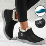 Women Boots Waterproof Winter Boots Fur Shoes Women Slip On Ankle Boots Snow Botas Mujer 2025 Winter Shoes Couple Short Boot