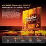 HOTWAV Hyper 7 Rugged Phone 5G 10800mAh 33W Smartphone 6.6'' FHD+ 2K Display 8GB 256GB Cellphone 280LM Android 14 Mobile Phone - Image 2