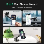 UGREEN Car Phone Holder Stand Gravity Car Suction Cup Phone Stand for Mobile Phone for iPhone 16 15 14 Pro Max Xiaomi Samsung - Image 2