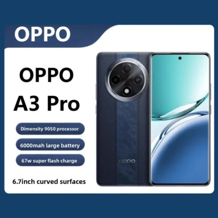 OPPO A3 Pro 5G Smartphone IP69/IP68/IP66 Waterproof 6.7'' 120Hz OLED Display, 67W Fast Charging 5000mAh Battery Global version