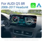 12.3 Android 14 System Car Radio Stereo For Audi Q5 8R 2008-2017 WiFi 4G LTE 8+128GB CarPlay BT IPS Touch Screen GPS - Image 3