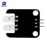 diymore PCB0100 2 Channel Infrared Transmitter Module IR Transmitter for Arduino Electronic Building Blocks - Image 2