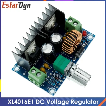 XH-M401 DC-DC Step Down Buck Converter Power Supply Module XL4016E1 PWM Adjustable 4-40V To 1.25-36V Step Down Board 8A 200W