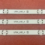 LED backlight strip(3)for TV UF64_UHD_A 43UH603V 43UH610V 43UF6407 43UH620V 43UH619V 43UF6409 43UH6030 43UF640 43UF640V 43LH604V
