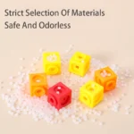 Montessori Math Toys 10 Colors Rainbow Link Cubes Snap Blocks Stacking Game Educational Learning Toys For Children Diy 3D Puzzle - Image 4