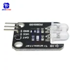 diymore PCB0100 2 Channel Infrared Transmitter Module IR Transmitter for Arduino Electronic Building Blocks - Image 4