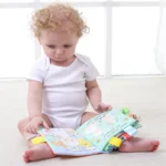 Cloth Books Toys for Newborns Animal Style Monkey Dog Cloth Books Baby Learning Educational Fabric Book Kids Sensory Infant Toys - Image 4