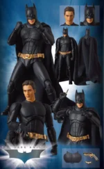MAFEX 049 Batman BEGINS SUIT The Dark Night PVC Action Figure Collectible Model Toy 17cm - Image 5