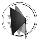 Photography Softbox Lighting Kits 50x70CM Professional Continuous Light System Soft Box For Photo Studio Equipment - Image 4