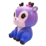 Jumbo Kawaii Colorful Galaxy Deer Squishy Slow Rising Squeeze Toys Cream Sweet Scented Anti Stress Toy for Funny Kid Xmas Gift - Image 2