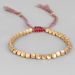 Handmade Tibetan Buddhist Bracelets On Hand Braided Copper Beads Lucky Rope Bracelet & Bangles For Women Men Dropshiping - Image 3