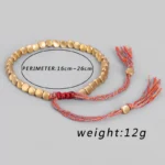 Handmade Tibetan Buddhist Bracelets On Hand Braided Copper Beads Lucky Rope Bracelet & Bangles For Women Men Dropshiping - Image 2