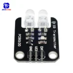 diymore PCB0100 2 Channel Infrared Transmitter Module IR Transmitter for Arduino Electronic Building Blocks - Image 6