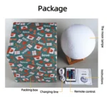 3D Printing Moon Lamp Personalized Photo Text Customized USB Night Light Birthday Mother Day Valentine's Christmas Lunar Gift - Image 5