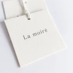 200pcs Custom Vintage Paper Hangtag Clothing Price Size Hang Tag 400g 800g Wood Paper with CMYK Logo Printing Recycled Cardboard - Image 2