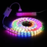 Blue LED Strip Light Waterproof AC 220V Strip LED Ribbon RGB 5050 LED Tape Flexible Lighting With EU Plug 5m 10m 15m 20m 25m 30m - Image 5