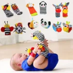 Baby Toys 0 12 Months Stuffed Toys Animal Baby Socks Rattles Wrist Baby Rattles Newborn Toys Make Sounds Rattle Toys For Babies - Image 3