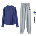 DRUR M-4XL Loose Fit Running Sets Women Quick Dry Sportswear Outfits 2 Piece Yoga Suit Gym Clothes Autumn Winter Tracksuit New - Image 2