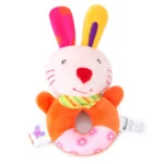 Baby Plush Rattle Cartoon Animals Crib Mobile Bed Bell Toys 0-12 Months Infant Toddler Early Educational Toy for Newborn Gifts - Image 4