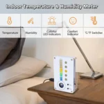 DIY Thermo-Hygrometer Soldering Practice Kit with Expressive LED Face| STEM Educational Electronics Project for Home Room School - Image 3