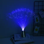 7 Color LED Fiber Optic Lamp Multicolor Star Sky Light for Holiday Wedding Centerpiece Optic Fiber LED Night Lighting Decor Lamp - Image 6