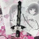 Creative Design Black Color Utility Knife Cute Cartoon Bear Wings Cutter Box Sweet Lace Bow Envelop Cutter Student Supplies - Image 2