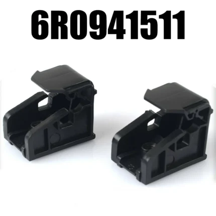 2pcs Headlight Repair Kit Bracket Mount Clip Left Right For Polo- 6R #6R0941511 Clip Bracket Car Accessories