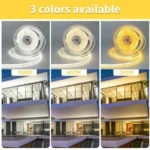 12V 24V COB LED Strip Light 320LEDs/m 10M 5M 3M 2M 1M Flexible LED Tape Lights for DIY Cabinet Bedroom Home Decor - Image 3