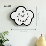 Swaying Cloud Cartoon Mute Clock Living Room Children's Room Swing Wall Clock Home Decoration Modern Simple Clock - Image 5