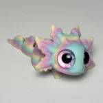 3D Printed Salamander Figures Animal Toys Multi-Joint Movable Simulation Eyes Fidget Toys Home Accessories Desk Decor Kids Gift - Image 6