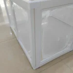 Indoor Dog Fences Cages Backyard Transparent Dog Enclosure High Home Puppy Playpen Small Animals Crate Portable Pet Corral - Image 4