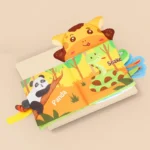 Cloth Books Toys for Newborns Animal Style Monkey Dog Cloth Books Baby Learning Educational Fabric Book Kids Sensory Infant Toys - Image 6