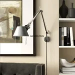 Nordic Modern Simple Office Study Italian Designer Desk Light Creative Luxury Folding Long Arm Bedside Reading Table Lamp - Image 3