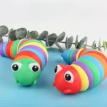 Baby Toy Twisted Caterpillar Infants and Toddlers Colorful Stress Relieving Toys Early Educational Toys Newborn Gift Squishy 1pc - Image 4