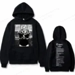 Tupac 2pac Hoodie Men Women Sweatshirt Print Unisex Streetwear Hip Hop Style Autumn Winter Fashion Hip Hop Tops Clothes Male - Image 2